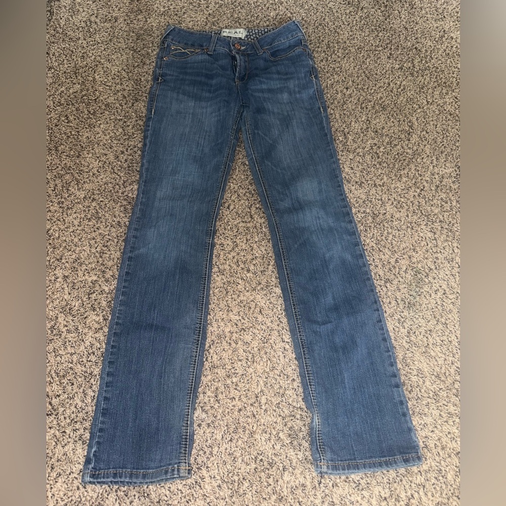 Ariat Women's Straight Leg Blue Jeans